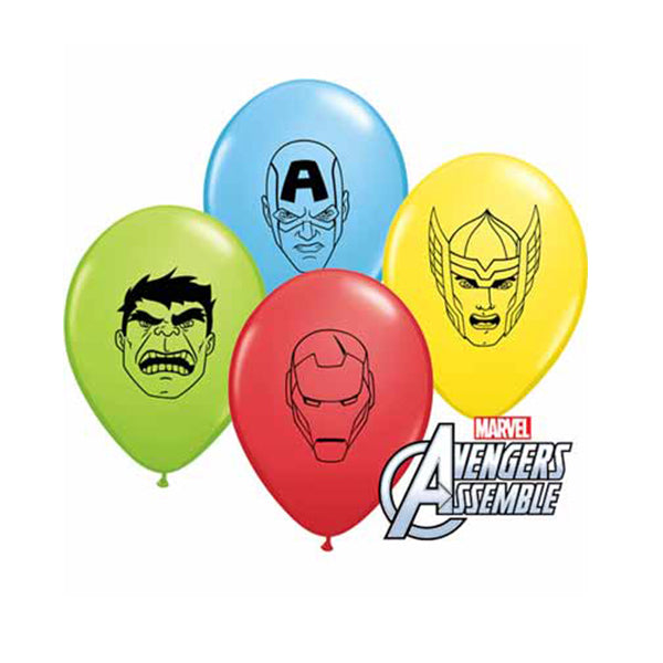 Latex ballon 10 stuks "Avengers"