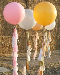 Heliumballon "XL" met tassel