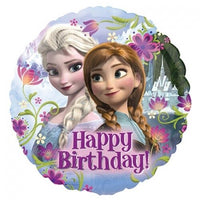 Folieballon "Happy Birthday" frozen