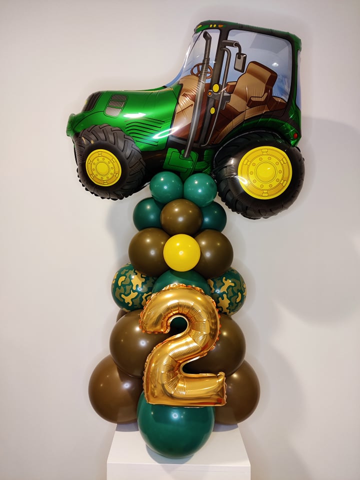 Ballonboeket "Traktor"