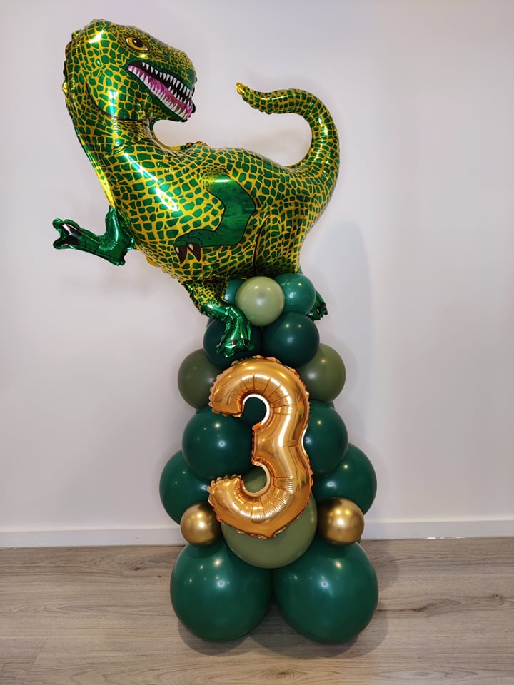 Ballonboeket "Dino" versie 2