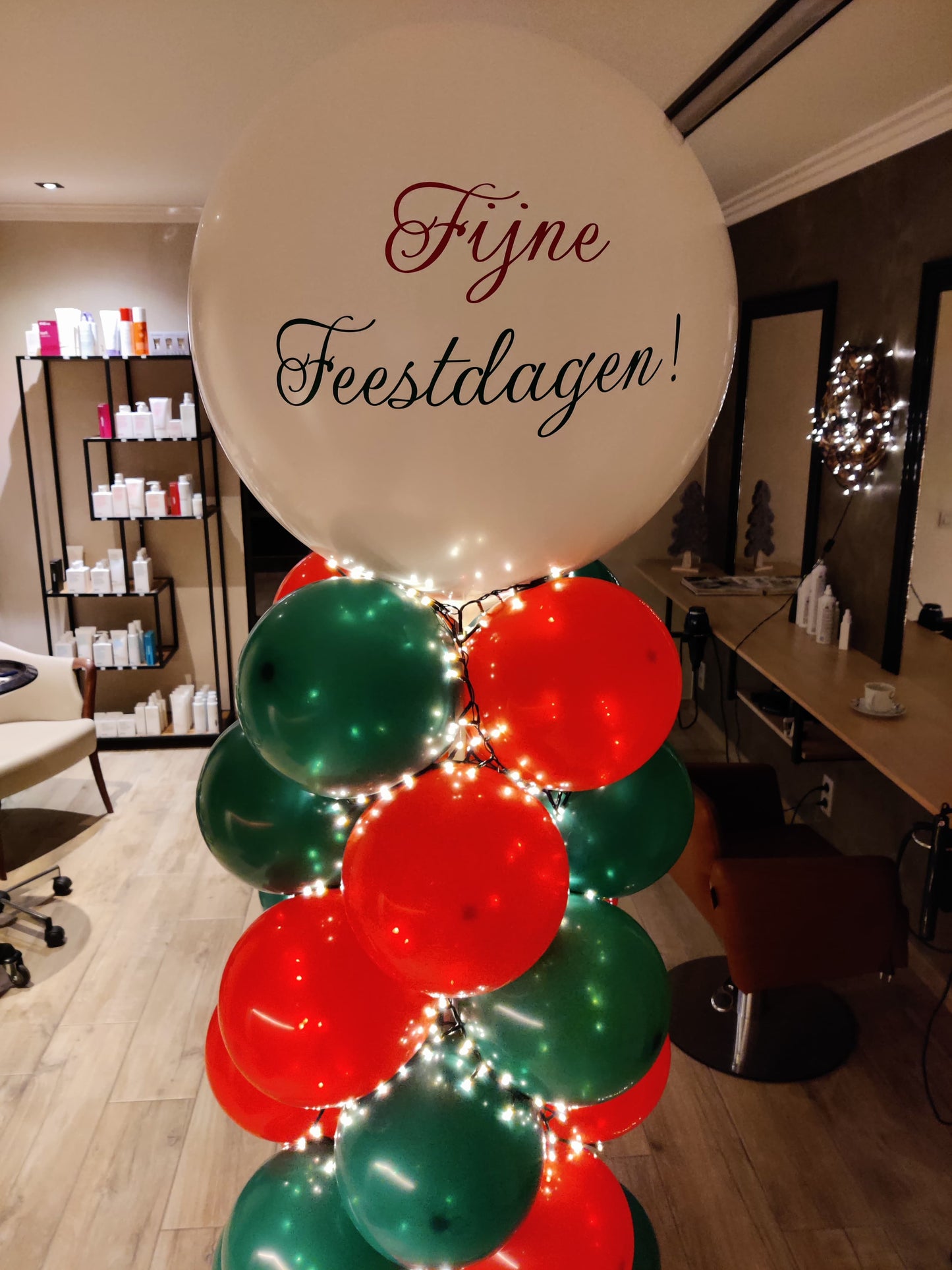 Ballonpilaar "Kerst"