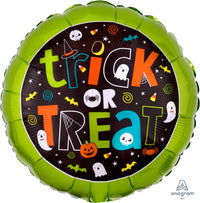 Folieballon "Trick or Treat"