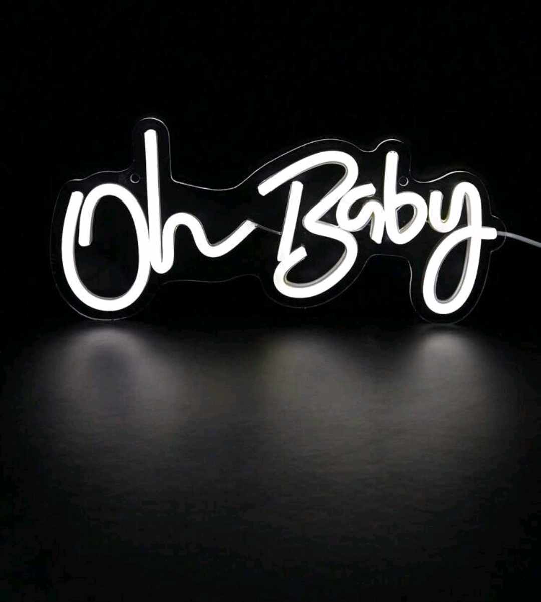 Led-sign "Oh Baby"