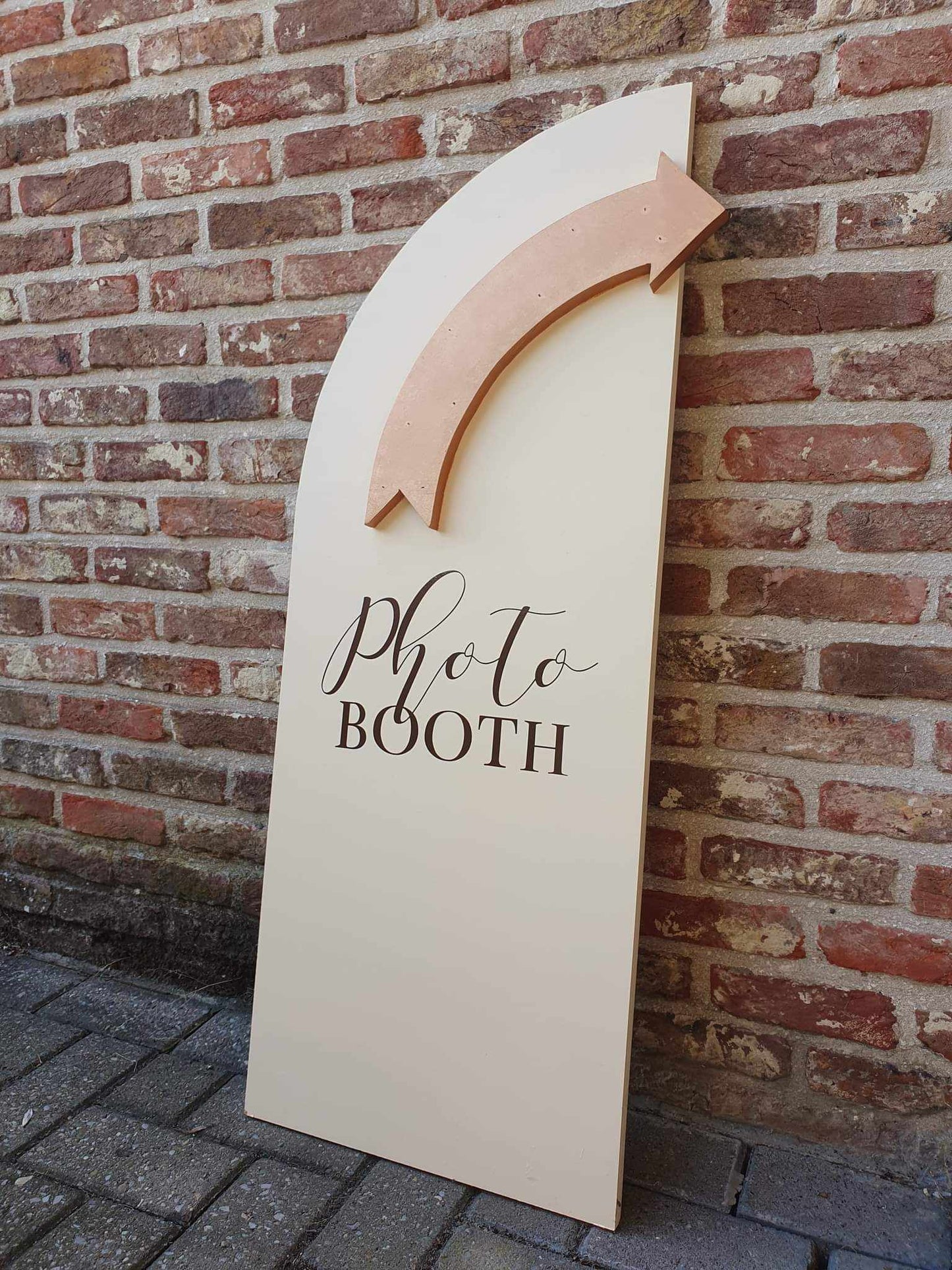 Backdrop "Photobooth sign"