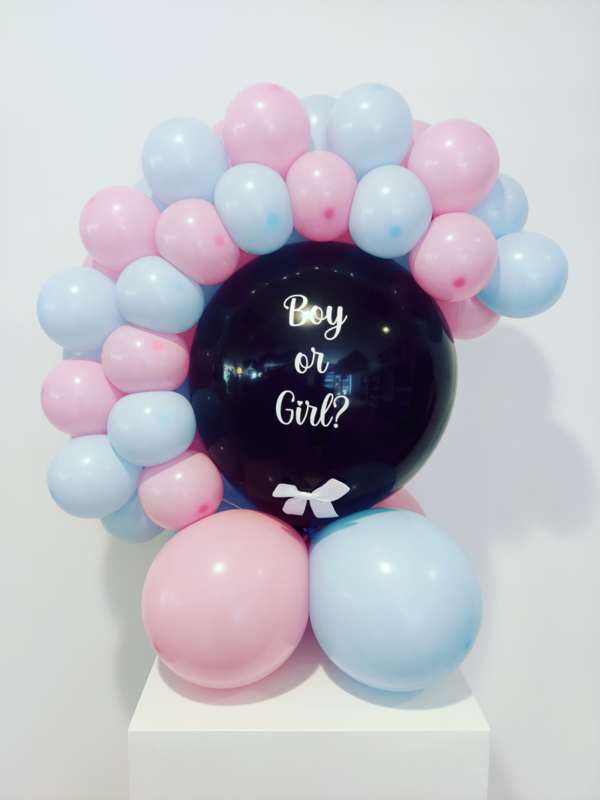 Ballonkrans "Gender Reveal"