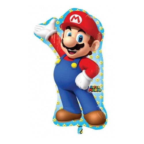 Folieballon "Super Mario" figuur 33"