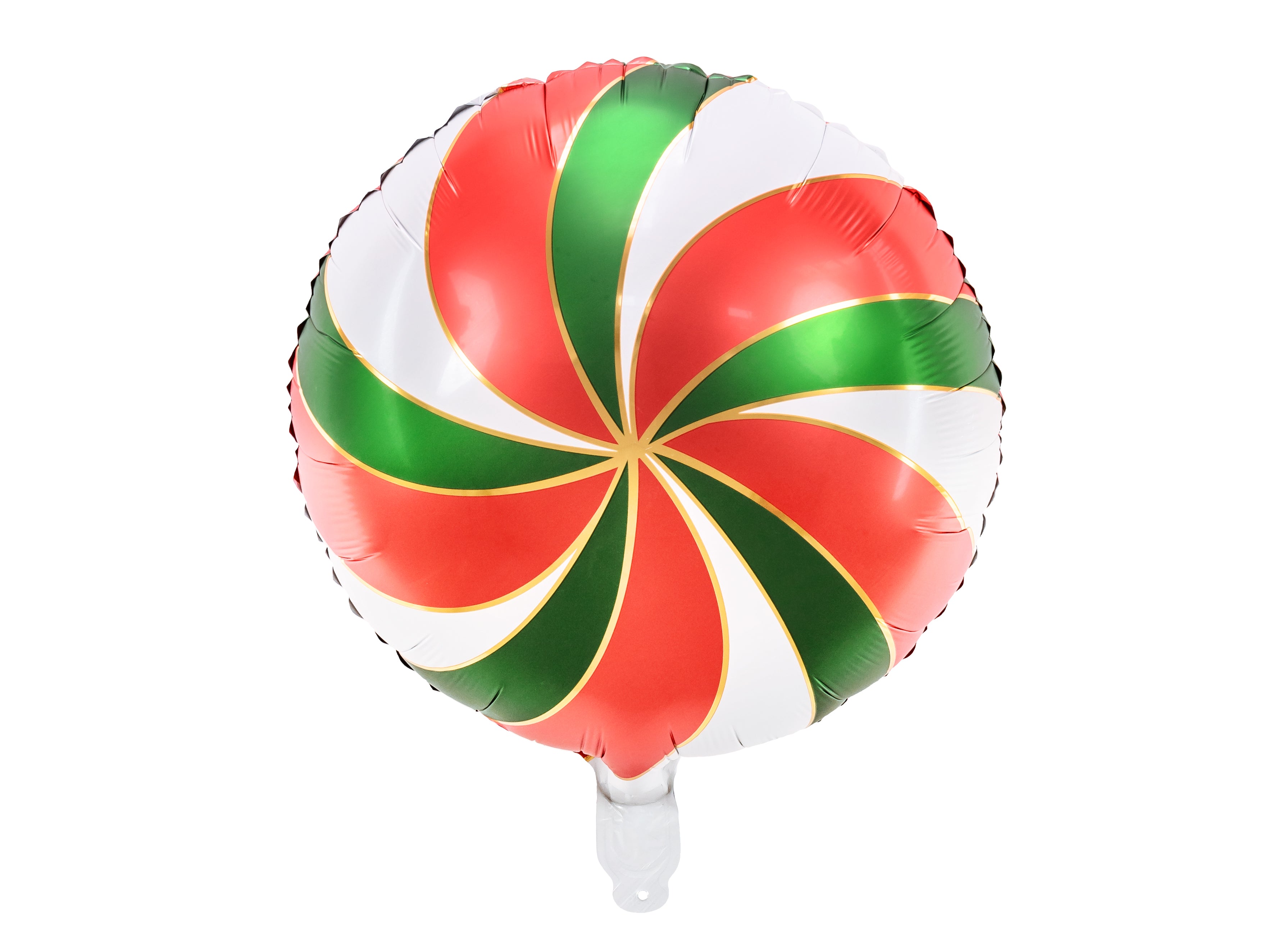 Folieballon "Snoep" - rood groen wit