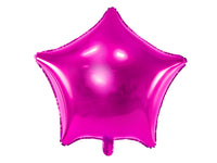 Folieballon stervorm Partydeco - roze