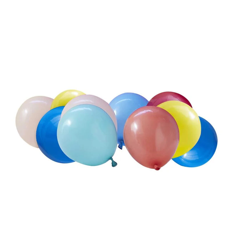 Latex ballon 40 stuks "Mozaic Balloon Mix Pack"