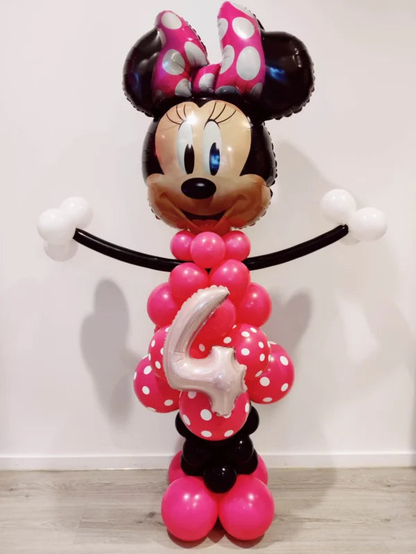 Ballonboeket "Minnie Mouse" - roze