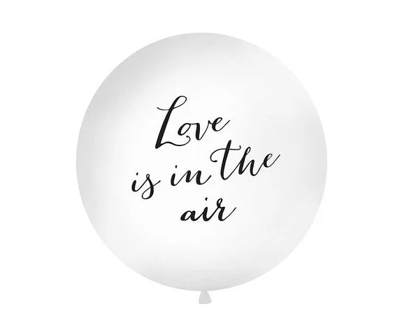 Latex ballon "Love Is In The Air" xl