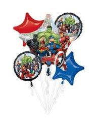 Folieballon "The Avengers" ballonbundel 5 stuks