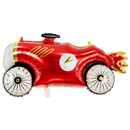 Folieballon "Race Car" - rood