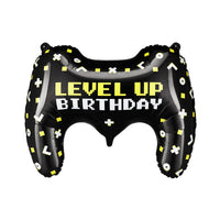 Folieballon "Level Up Birthday"