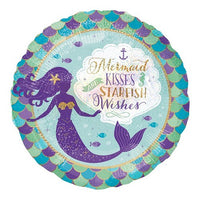 Folieballon "Mermaid Kisses Starfish Wishes"