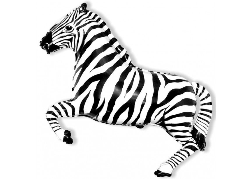 Folieballon zebra - 32 inch