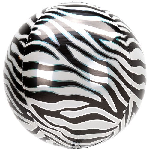 Orbz 16x16" - zebra