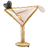 Folieballon "Cocktailglas"