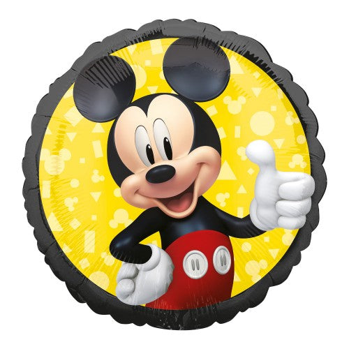 Folieballon "Mickey Mouse" rond - 18"