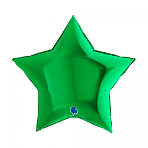 Folieballon stervorm - groen