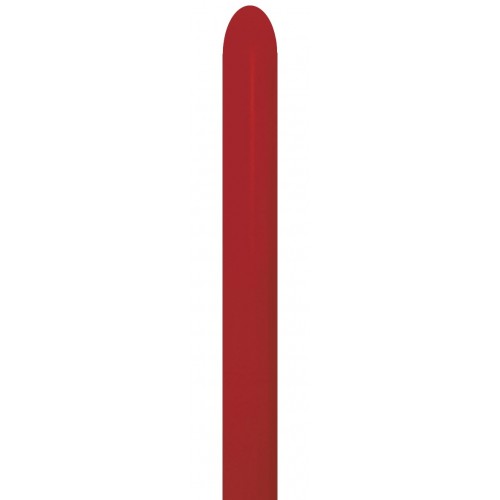 Latex modelleer ballon 10 stuks - imperial-red-016