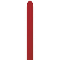 Latex modelleer ballon 10 stuks - imperial-red-016