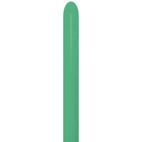 Latex modelleer ballon 10 stuks - green-030