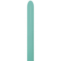 Latex modelleer ballon 10 stuks - aquamarine-037