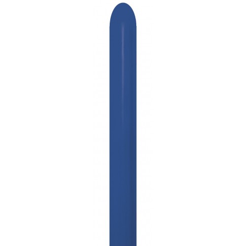 Latex modelleer ballon 10 stuks - royal-blue-041