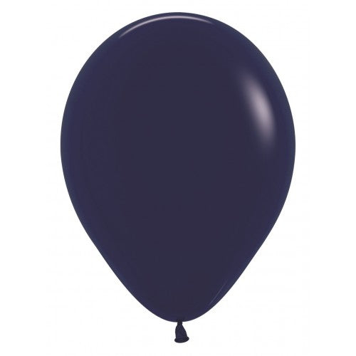 Latex ballon - navy-blue-044