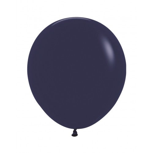 Latex ballon - navy-blue-044