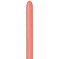 Latex modelleer ballon 10 stuks - tropical-coral-059