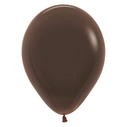 Latex ballon - chocolate-brown-076