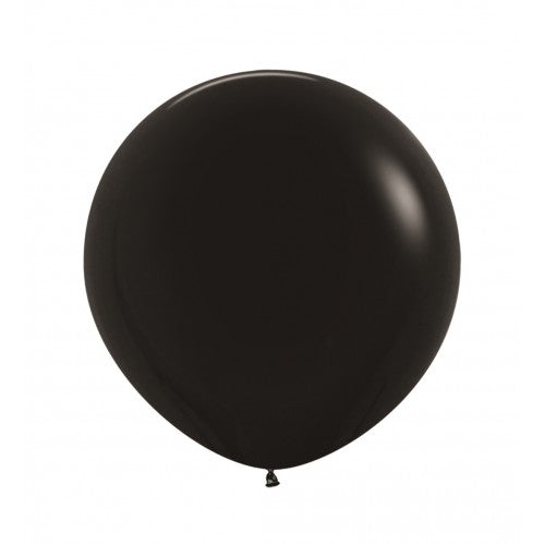 Latex ballon - black-080