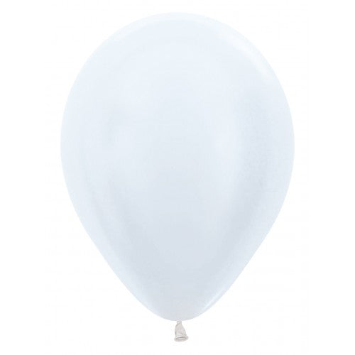 Latex ballon - pearl-white-405