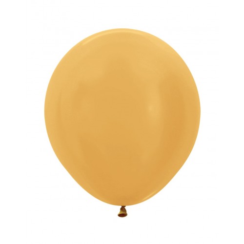 Latex ballon - metallic-gold-570