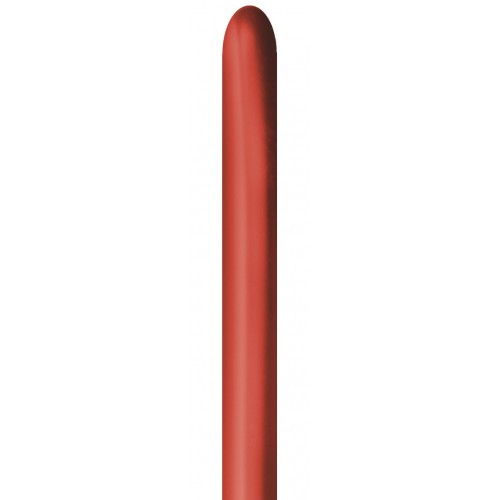 Latex modelleer ballon 10 stuks - reflex-red-915