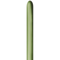 Latex modelleer ballon 10 stuks - reflex-green-lime-931