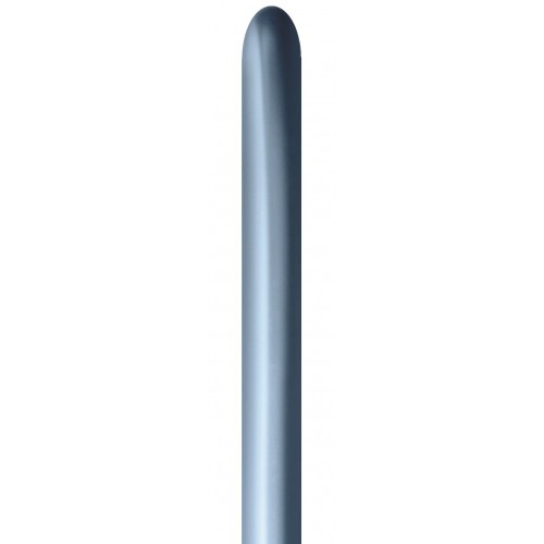 Latex modelleer ballon 10 stuks - reflex-blue-940