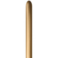 Latex modelleer ballon 10 stuks - reflex-gold-970